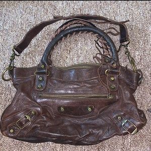 Balenciaga Classique (small) | brown bag